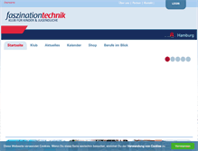 Tablet Screenshot of faszination-fuer-technik.de